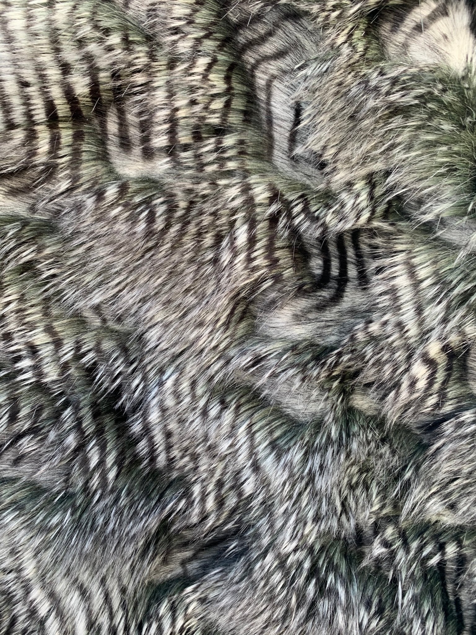 Faux Fake Fur Feathered Bird Long Pile Fabric | Faux Fur MaterialICEFABRICICE FABRICSOlive GreenBy The Yard (60 inches Wide)Faux Fake Fur Feathered Bird Long Pile Fabric | Faux Fur Material ICEFABRIC Olive Green
