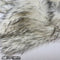 Fox Canadian Gray and White Faux Fur Fabric / Fur Material