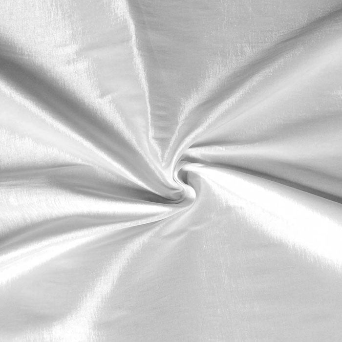 French Stretch Taffeta Fabric By The Roll (20 yards) Wholesale FabricTaffeta FabricICEFABRICICE FABRICSWhiteBy The Roll (60" Wide)French Stretch Taffeta Fabric By The Roll (20 yards) Wholesale Fabric ICEFABRIC White