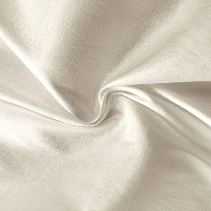 French Stretch Taffeta Fabric By The Roll (20 yards) Wholesale Fabric Off White