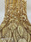 Geometric Gold 4 Way Stretch Sequins Fabric _ Gold Mesh Fabric