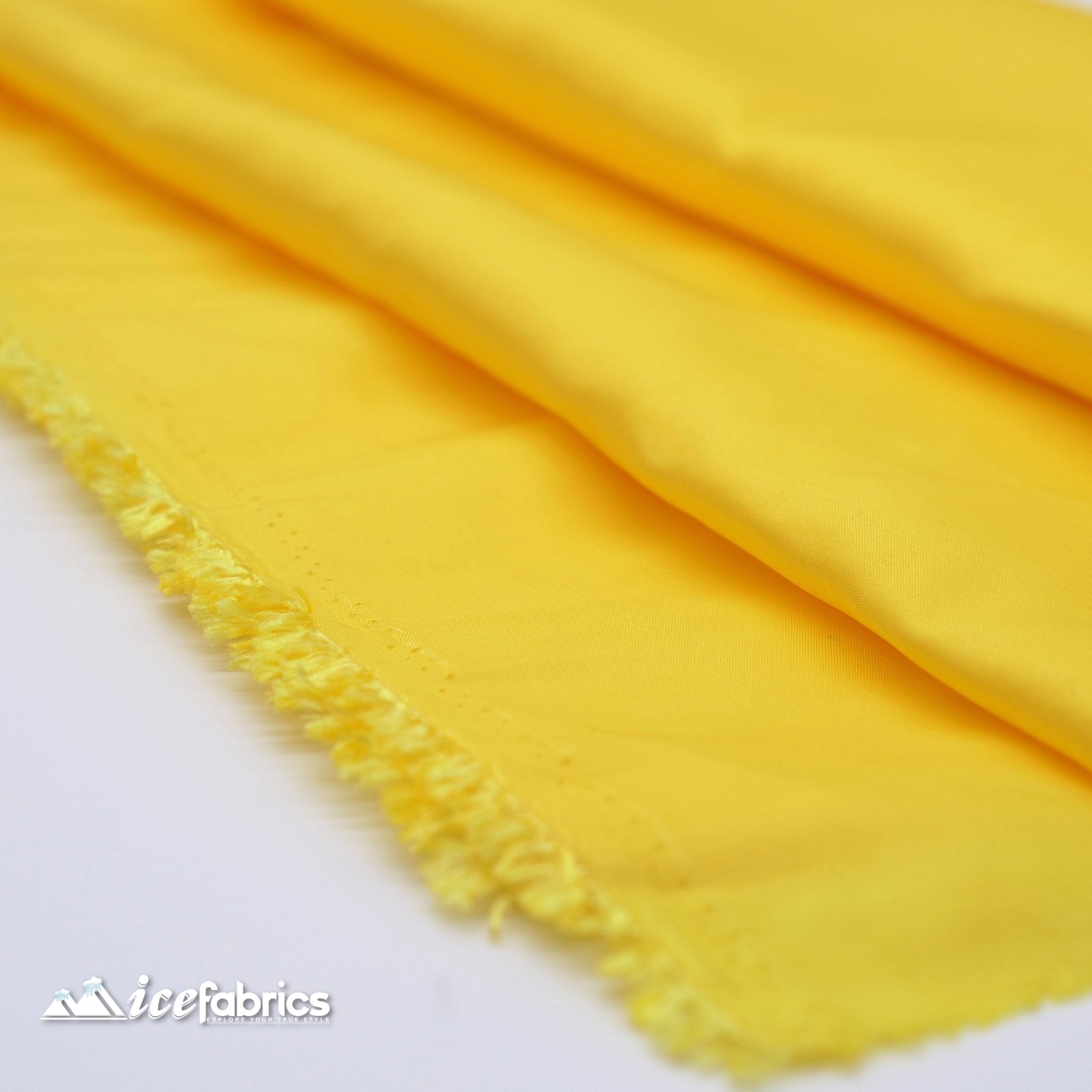 High Quality Solid Taffeta Fabric_ 60" Width_ By The YardTaffeta FabricICEFABRICICE FABRICSYellowHigh Quality Solid Taffeta Fabric_ 60" Width_ By The YardTaffeta FabricICEFABRICICE FABRICSYellowHigh Quality Solid Taffeta Fabric_ 60" Width_ By The Yard ICEFABRIC Yellow
