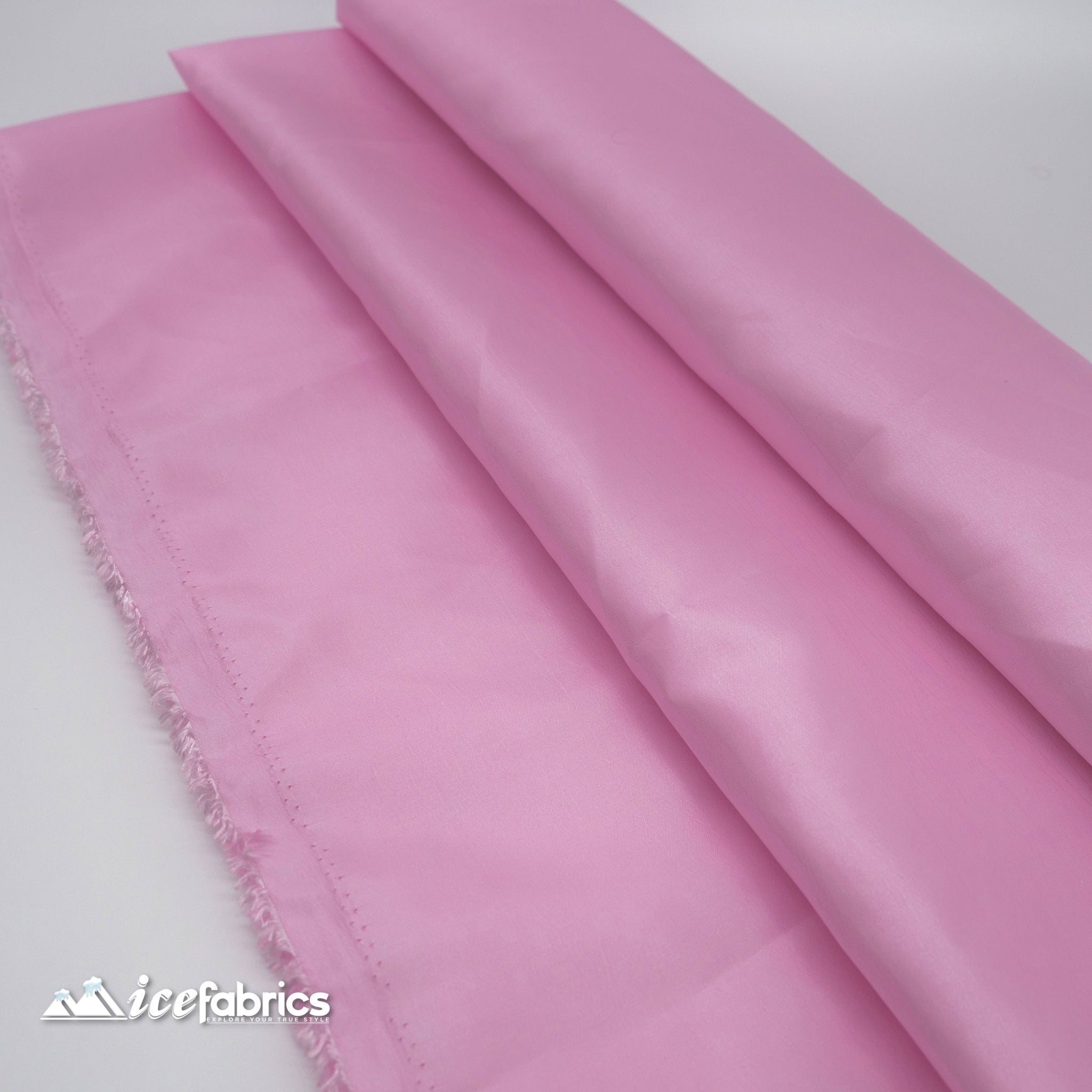 High Quality Solid Taffeta Fabric_ 60" Width_ By The YardTaffeta FabricICEFABRICICE FABRICSWhiteHigh Quality Solid Taffeta Fabric_ 60" Width_ By The YardTaffeta FabricICEFABRICICE FABRICSChampagneHigh Quality Solid Taffeta Fabric_ 60" Width_ By The Yard ICEFABRIC Pink