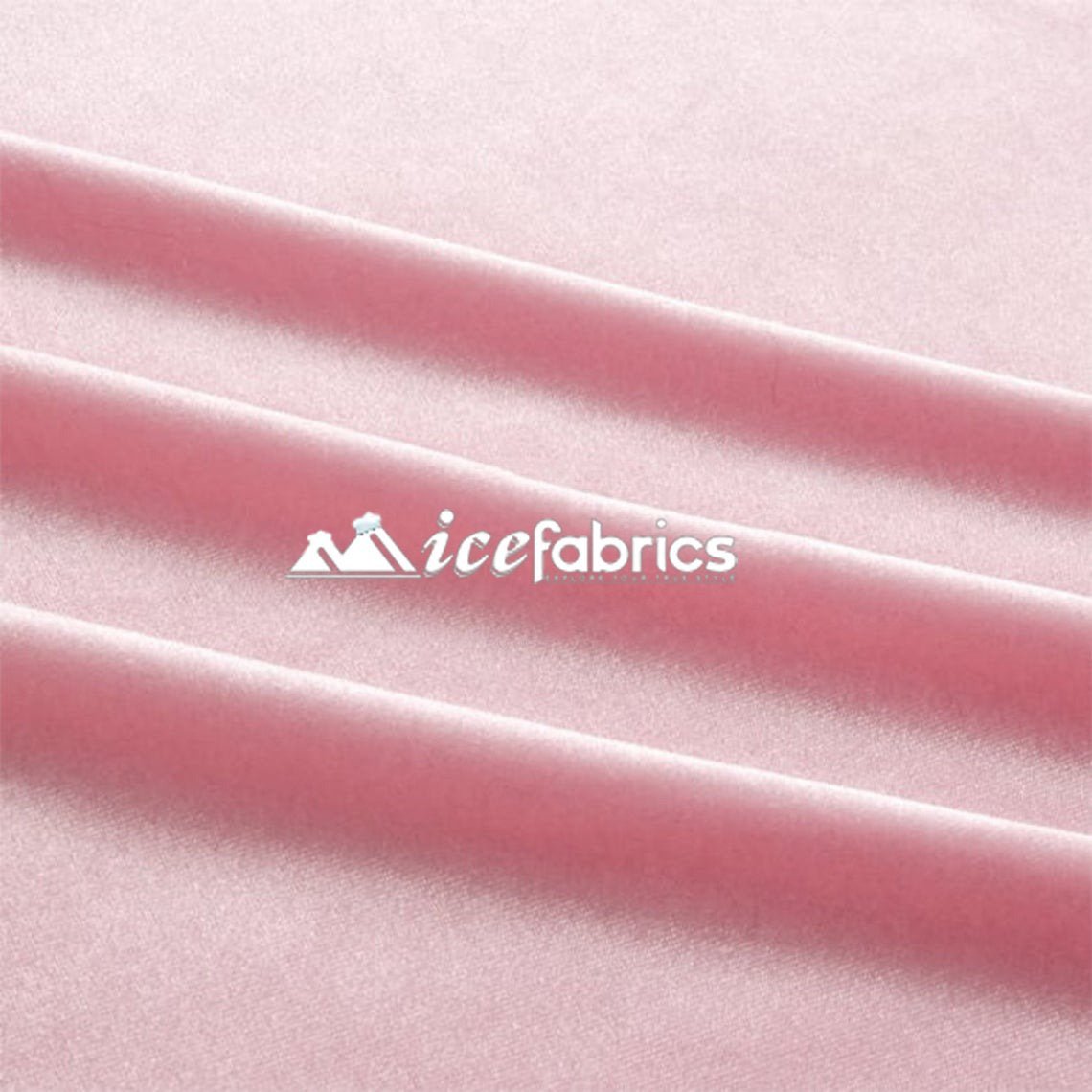 Hight Quality Stretch Velvet Fabric By The Roll (20 yards) Wholesale FabricVelvet FabricICE FABRICSICE FABRICSPinkBy The Roll (60" Wide)Hight Quality Stretch Velvet Fabric By The Roll (20 yards) Wholesale Fabric ICE FABRICS Pink