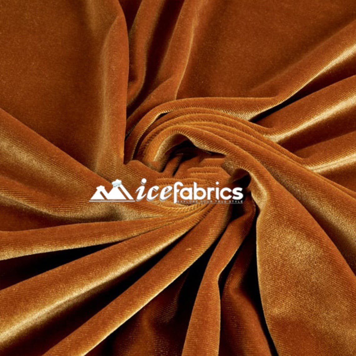 Hight Quality Stretch Velvet Fabric By The Roll (20 yards) Wholesale FabricVelvet FabricICE FABRICSICE FABRICSGoldBy The Roll (60" Wide)Hight Quality Stretch Velvet Fabric By The Roll (20 yards) Wholesale Fabric ICE FABRICS Gold