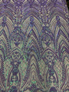 Lilac On Lalic Mesh
