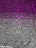 Iridescent Purple Silver 3 Tone 4 Way Stretch Sequin Fabric on Black Mesh Lace