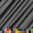 Jordan Charcoal Shiny Nylon Spandex Fabric / 4 Way stretch