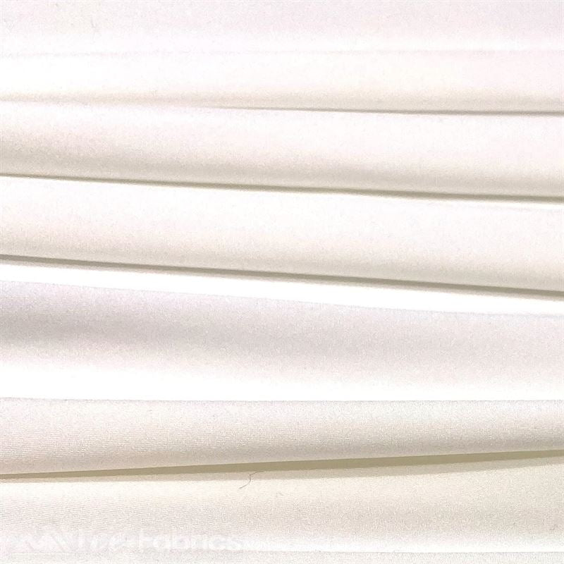 Jordan Off White Shiny Nylon Spandex Fabric / 4 Way stretchICE FABRICSICE FABRICSBy The Yard (58" Width)Jordan Off White Shiny Nylon Spandex Fabric / 4 Way stretch ICE FABRICS