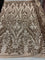 Khaki Elegant Stretch Sequin Fabric_ Lace Fabric
