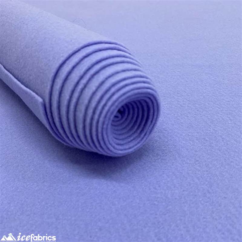 Lavender Crafts Acrylic Felt Fabric | 72” Wide | 36” LongICE FABRICSICE FABRICSBy The Yard1.6mm ThickLavender Crafts Acrylic Felt Fabric | 72” Wide | 36” Long ICE FABRICS