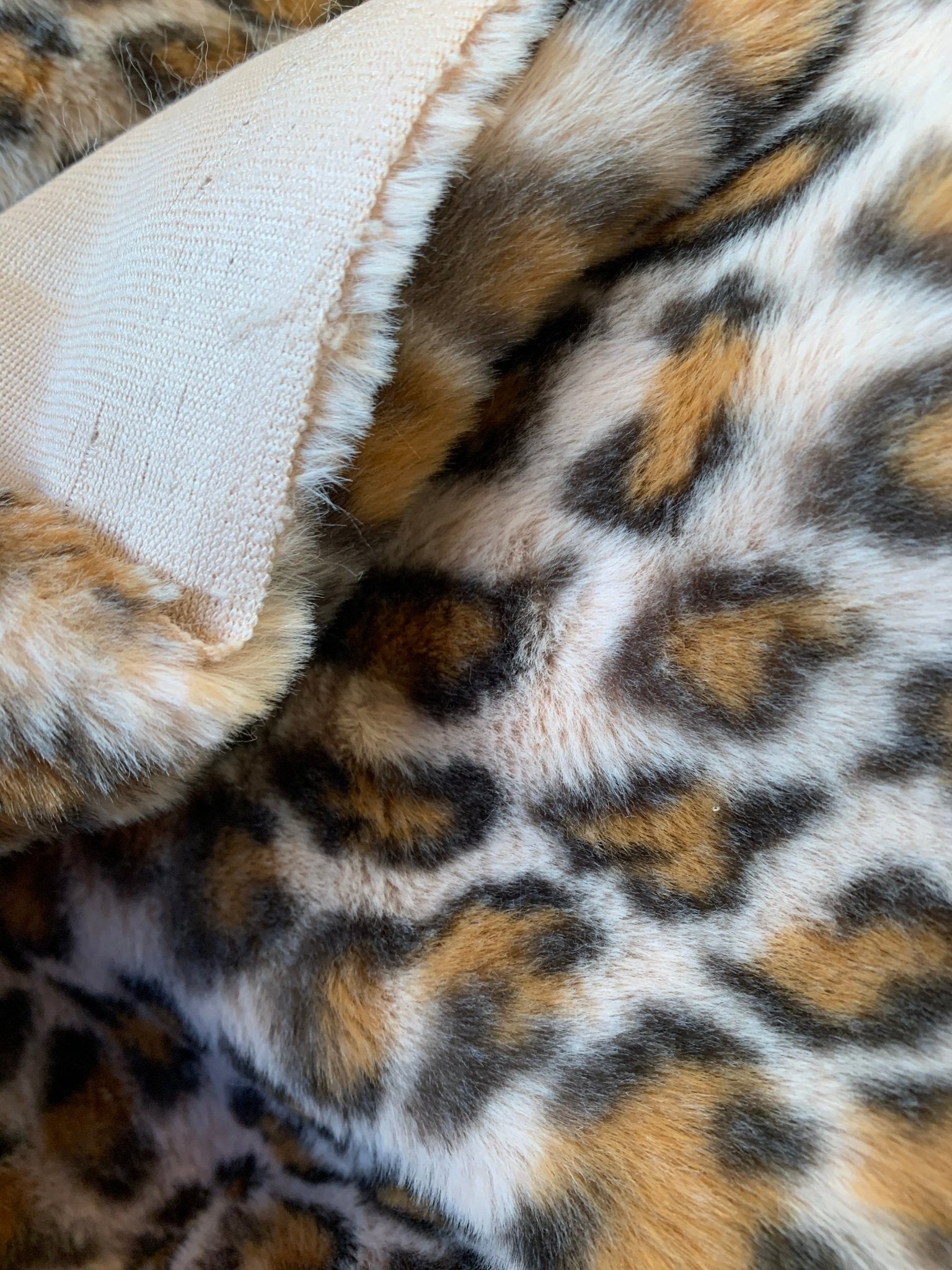 Leopard Fake Faux Fur Fabric By The Yard - Faux Fur Material Fashion FabricICEFABRICICE FABRICSBrownBy The Yard (60 inches Wide)Leopard Fake Faux Fur Fabric By The Yard - Faux Fur Material Fashion Fabric ICEFABRIC Brown