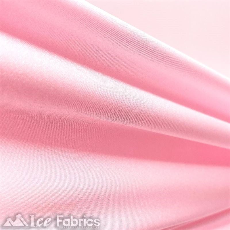 Light Pink 4 Way Stretch Nylon Spandex Fabric WholesaleICE FABRICSICE FABRICSBy The Roll (72" Wide)Light Pink 4 Way Stretch Nylon Spandex Fabric Wholesale ICE FABRICS