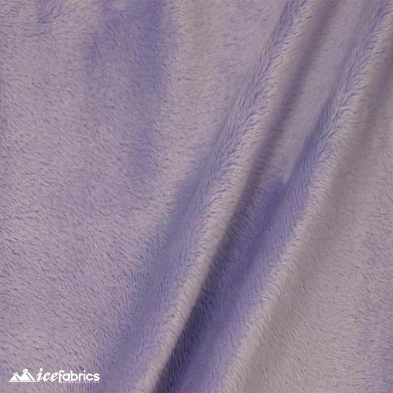 Lilac Ice Fabrics Minky Fabric Wholesale _ 3 mmICE FABRICSICE FABRICSBy The Roll (60 inches Wide)Lilac Ice Fabrics Minky Fabric Wholesale _ 3 mm (20 Yards Bolt) ICE FABRICS