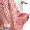 Pink Long Pile Yeti Mongolian Faux Fur Fabric | 4” Pile