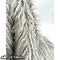 Silver Long Pile Yeti Mongolian Faux Fur Fabric | 4” Pile