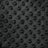 Luxury Black Bubble Minky Polka Dot Fabric