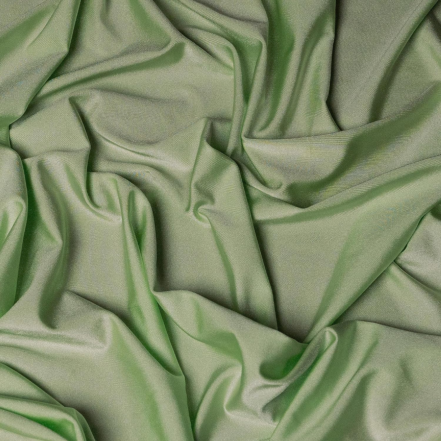 Shiny Milliskin Nylon Spandex Fabric 4 Way Stretch 58 wide Sold By The  Yard Many Colors (Black) 