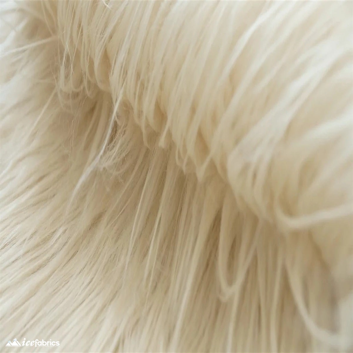 Mohair Faux Fur Fabric By The Roll (20 Yards) 4 Inch PileICE FABRICSICE FABRICSCreamBy The Roll (60" Wide)Mohair Faux Fur Fabric By The Roll (20 Yards) 4 Inch Pile ICE FABRICS
