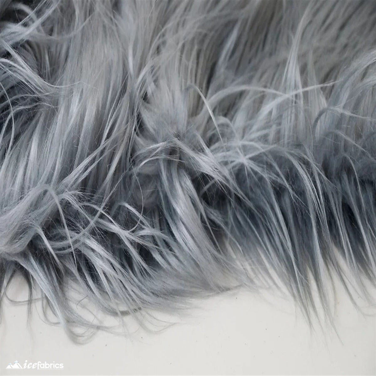 Mohair Faux Fur Fabric By The Roll (20 Yards) 4 Inch PileICE FABRICSICE FABRICSCharcoalBy The Roll (60" Wide)Mohair Faux Fur Fabric By The Roll (20 Yards) 4 Inch Pile ICE FABRICS