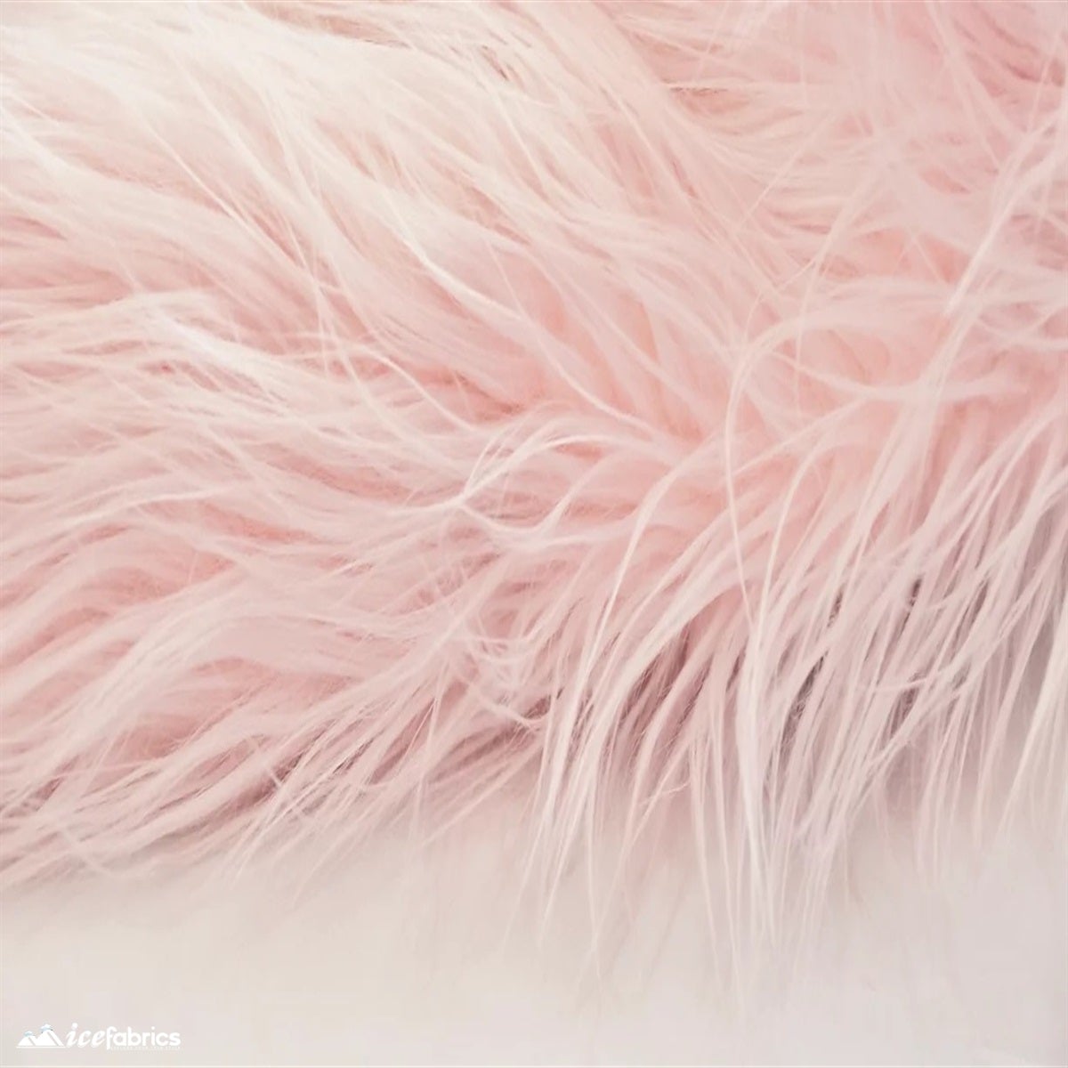 Mohair Faux Fur Fabric By The Roll (20 Yards) 4 Inch PileICE FABRICSICE FABRICSPinkBy The Roll (60" Wide)Mohair Faux Fur Fabric By The Roll (20 Yards) 4 Inch Pile ICE FABRICS