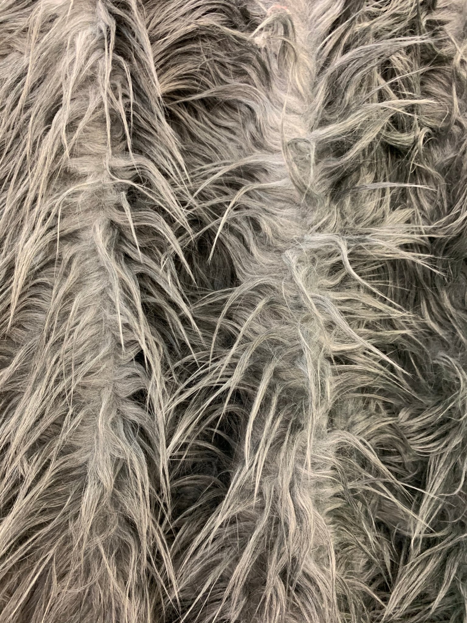 Mongolian Long Pile Fake Faux Fur Fabric Sold By The YardICEFABRICICE FABRICSGrayBy The Yard (60 inches Wide)Mongolian Long Pile Fake Faux Fur Fabric Sold By The Yard ICEFABRIC