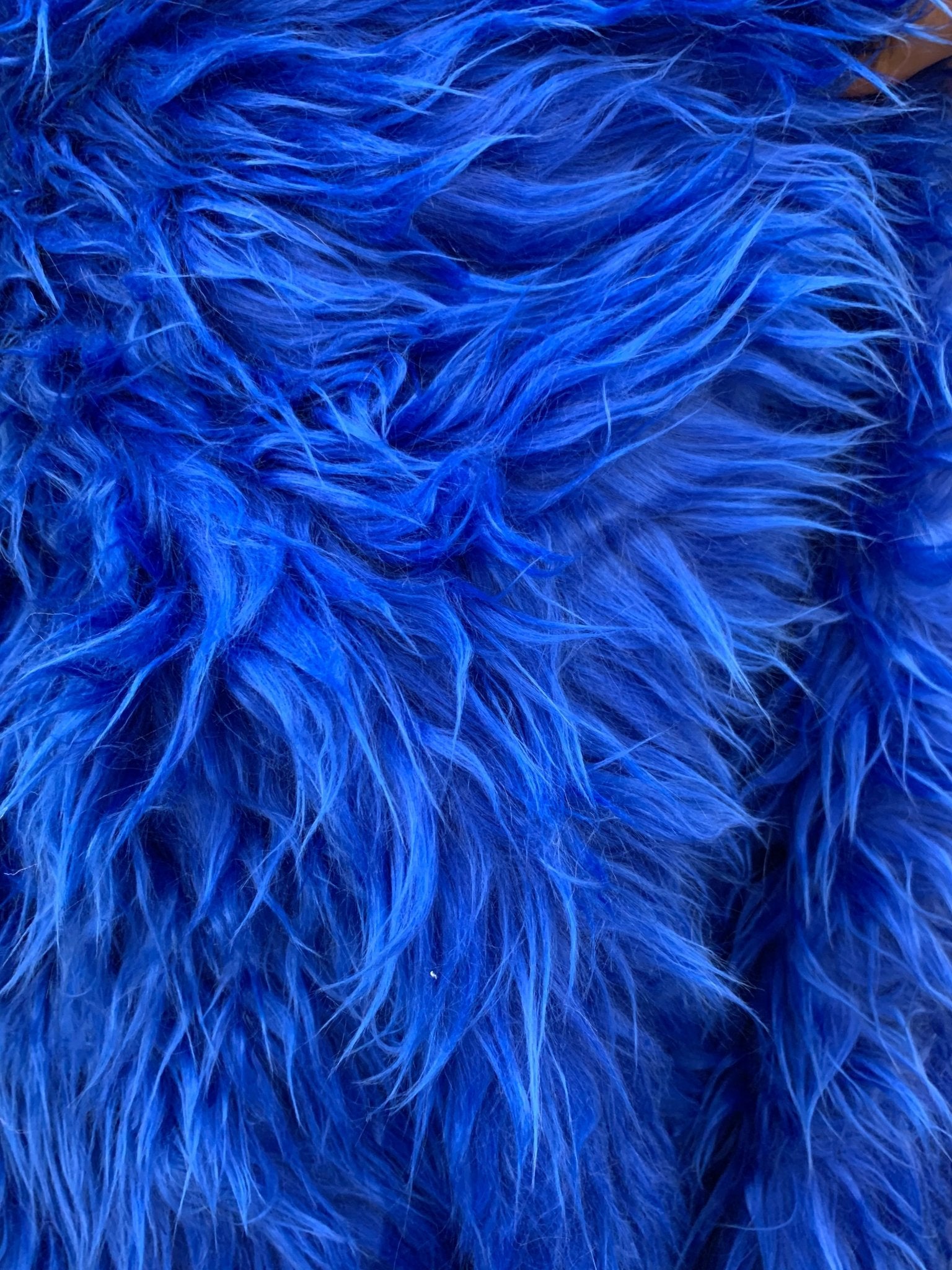 Mongolian Long Pile Fake Faux Fur Fabric Sold By The YardICEFABRICICE FABRICSRoyal BlueBy The Yard (60 inches Wide)Mongolian Long Pile Fake Faux Fur Fabric Sold By The Yard ICEFABRIC