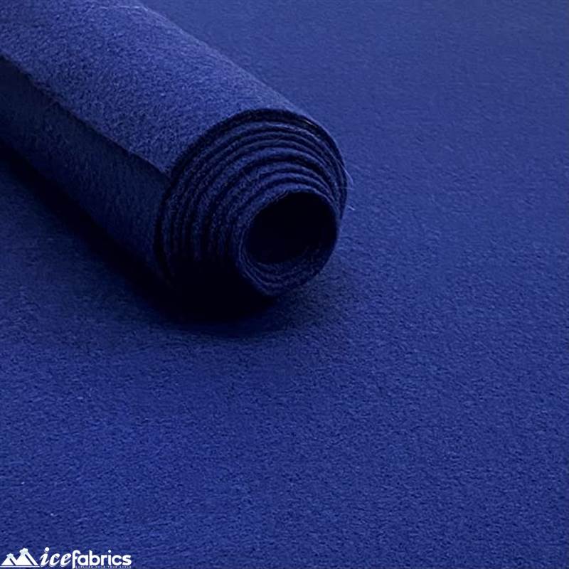 Navy Blue Crafts Acrylic Felt Fabric | 72” Wide | 36” LongICE FABRICSICE FABRICSBy The Yard1.6mm ThickNavy Blue Crafts Acrylic Felt Fabric | 72” Wide | 36” Long ICE FABRICS