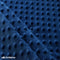 Navy Blue Dimple Polka Dot Minky Fabric / Ultra Soft /