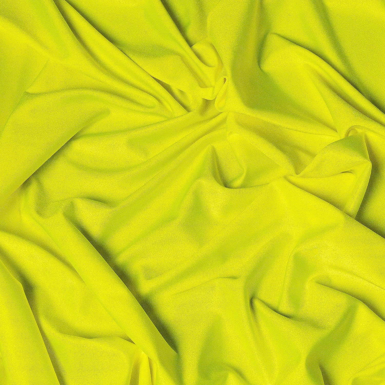 Neon Yellow Luxury Nylon Spandex Fabric By The YardICE FABRICSICE FABRICSBy The Yard (58" Width)Neon Yellow Luxury Nylon Spandex Fabric By The Yard ICE FABRICS