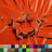 Orange Wholesale Velvet Fabric Stretch | 60" Wide
