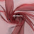 Organza Fabric_ Wine Red Crystal Sheer Organza_Fashion Fabric