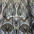 Peacock Iridescent Sky Blue-Black Sequin Fabric on 4 Way stretch Mesh