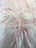 Pink and White 4" Polar Bear Long Pile Fake Faux Fur Fabric By The Yard | Faux Fur Material