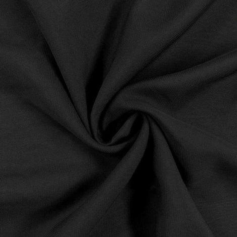 Poly Chiffon Fabric By The Roll (25Yards) 30 Colors AvailableChiffon FabricICEFABRICICE FABRICSBlackBy The Roll (60" Wide)Poly Chiffon Fabric By The Roll (25Yards) 30 Colors Available ICEFABRIC