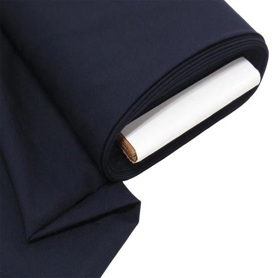 Polyester Poplin Fabric, 58” Wide,100% Textured Polyester - 6 Yard BoltPoplin FabricICEFABRICICE FABRICSNavy BluePolyester Poplin Fabric, 58” Wide,100% Textured Polyester - 6 Yard Bolt ICEFABRIC