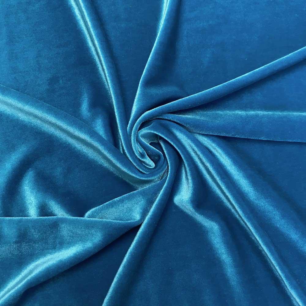 Polyester Stretch Velvet Fabric By The YardVelvet FabricICEFABRICICE FABRICS1TURQUOISEPolyester Stretch Velvet Fabric By The Yard ICEFABRIC