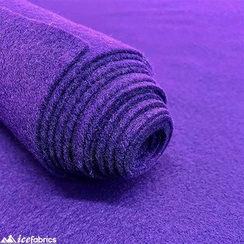 Purple Crafts Acrylic Felt Fabric | 72” Wide | 36” LongICE FABRICSICE FABRICSBy The Yard1.6mm ThickPurple Crafts Acrylic Felt Fabric | 72” Wide | 36” Long ICE FABRICS