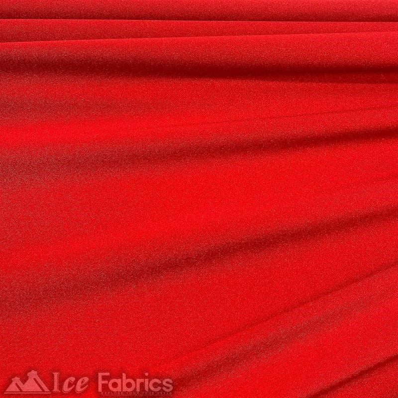 Red 4 Way Stretch Nylon Spandex Fabric WholesaleICE FABRICSICE FABRICSBy The Roll (72" Wide)Red 4 Way Stretch Nylon Spandex Fabric Wholesale ICE FABRICS