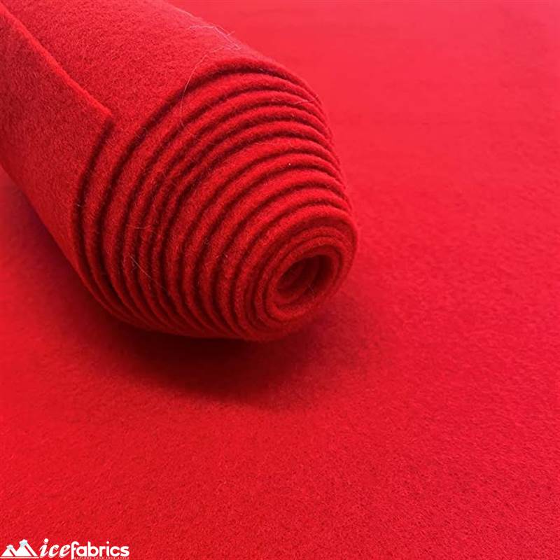 Red Crafts Acrylic Felt Fabric | 72” Wide | 36” LongICE FABRICSICE FABRICSBy The Yard1.6mm ThickRed Crafts Acrylic Felt Fabric | 72” Wide | 36” Long ICE FABRICS