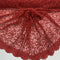 Red Luxury Floral Embroidery Lace Fabric by the Yard