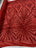 Red Luxury Stretch Sequin Bridal Embroidery on Red Mesh Lace Fabric