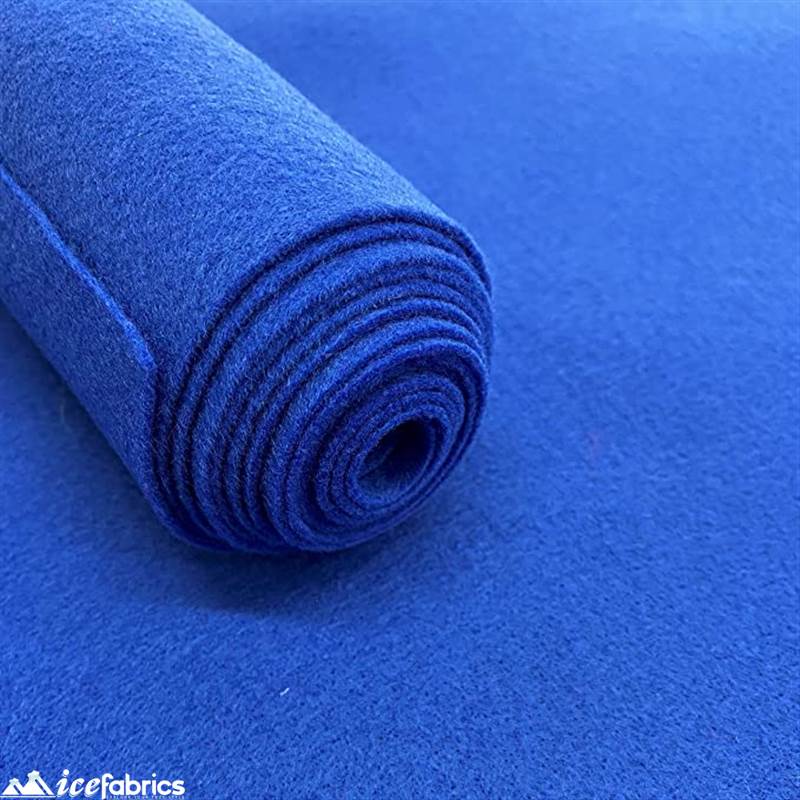 Royal Blue Crafts Acrylic Felt Fabric | 72” Wide | 36” LongICE FABRICSICE FABRICSBy The Yard1.6mm ThickRoyal Blue Crafts Acrylic Felt Fabric | 72” Wide | 36” Long ICE FABRICS