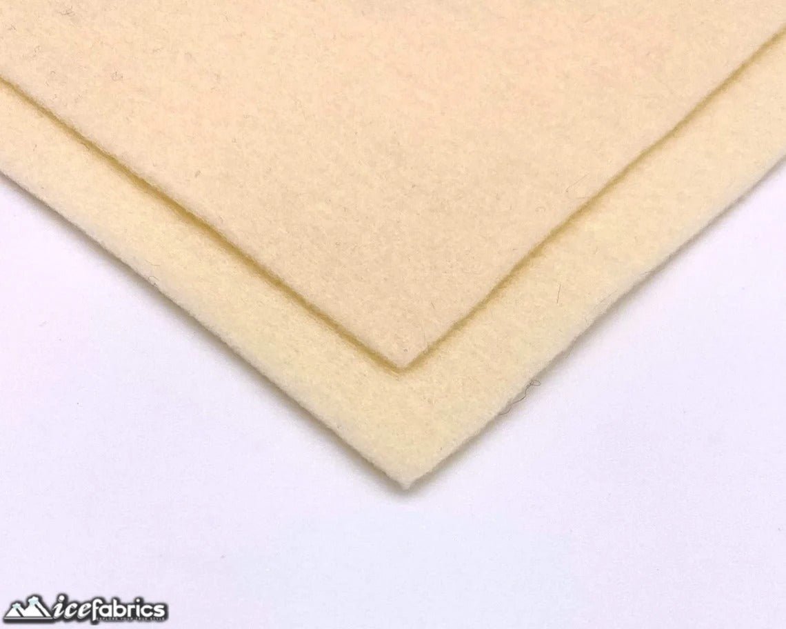 Sand Acrylic Felt Fabric / 1.6mm Thick _ 72” WideICE FABRICSICE FABRICSBy The YardSand Acrylic Felt Fabric / 1.6mm Thick _ 72” Wide ICE FABRICS