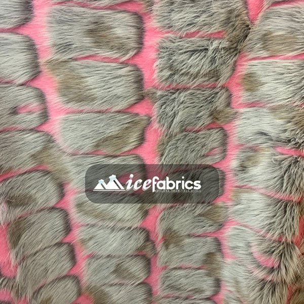 Sexy Fashion Fabric Faux Fur Fabric By The Yard Faux Fur Material PinkICEFABRICICE FABRICSSexy Fashion Fabric Faux Fur Fabric By The Yard Faux Fur Material Pink ICEFABRIC