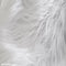 White Shaggy Mohair Faux Fur Fabric/ 3-4 Inches Long Pile