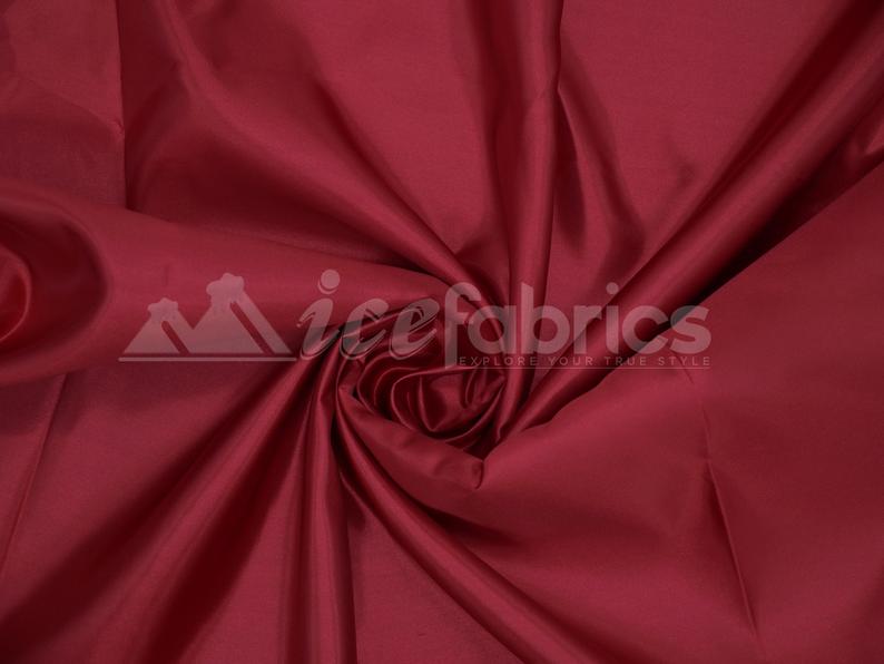 Shiny Bridal Satin Fabric Thick Silk Fabric (30 Colors Available)Satin FabricICEFABRICICE FABRICSBurgundyShiny Bridal Satin Fabric Thick Silk Fabric (30 Colors Available) ICEFABRIC