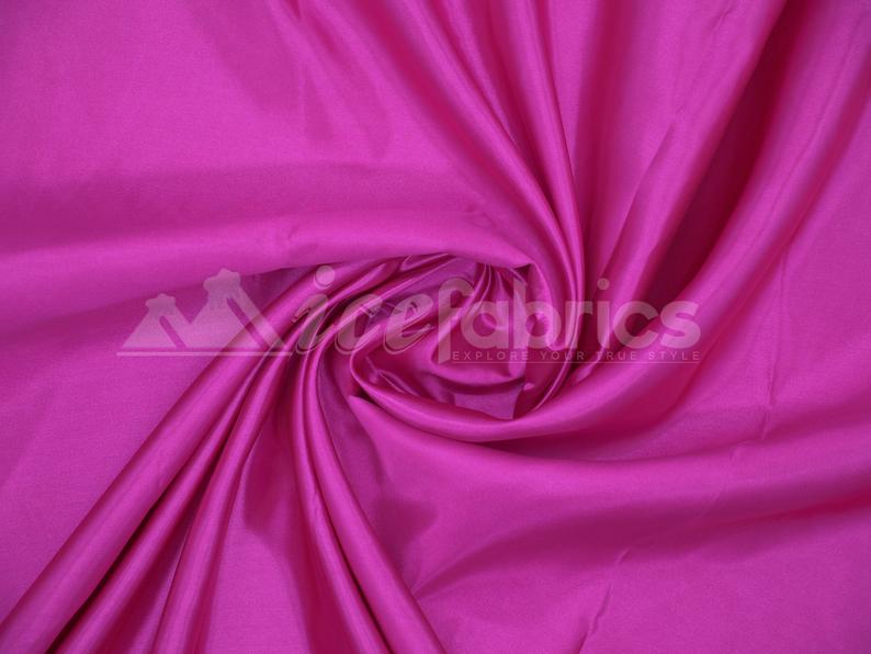 Shiny Bridal Satin Fabric Thick Silk Fabric (30 Colors Available)Satin FabricICEFABRICICE FABRICSFuchsiaShiny Bridal Satin Fabric Thick Silk Fabric (30 Colors Available) ICEFABRIC