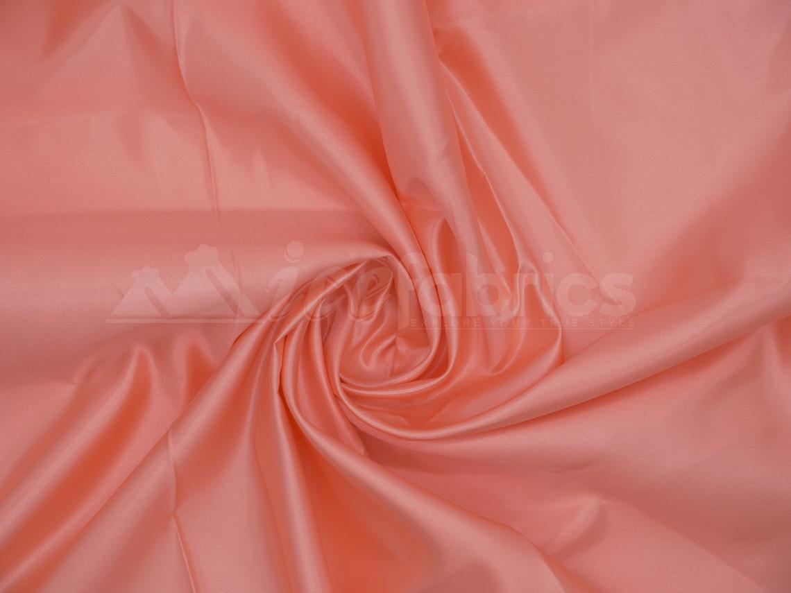 Shiny Bridal Satin Fabric Thick Silk Fabric (30 Colors Available)Satin FabricICEFABRICICE FABRICSPeachShiny Bridal Satin Fabric Thick Silk Fabric (30 Colors Available) ICEFABRIC