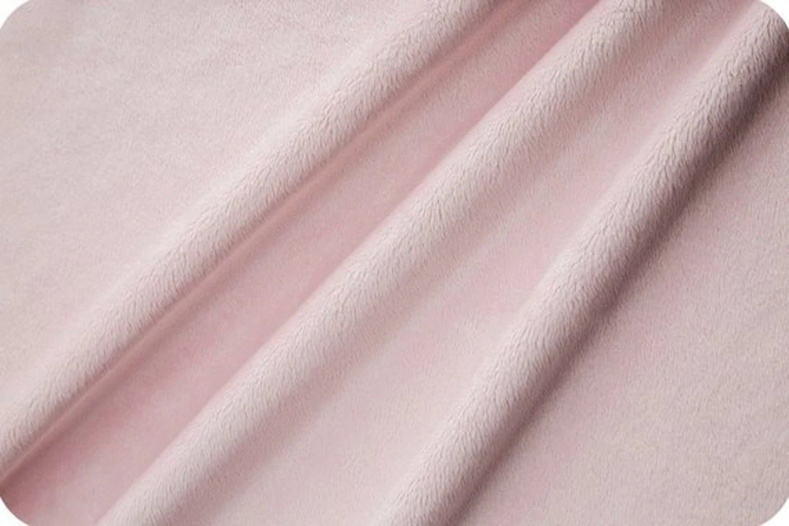 Soft and Snuggly Minky Fabric 3 mm Pile Sold By The YardMinkyICEFABRICICE FABRICSLight PinkBy The Yard (60 inches Wide)Soft and Snuggly Minky Fabric 3 mm Pile Sold By The Yard ICEFABRIC